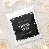 お客様のサポート紙バッグ 感謝してい |  フェイバーバッグ (クリップ留めされた状態)