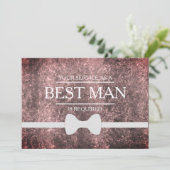 お客様のサービスは花婿介添人Groomsmanとして 招待状 (スタンド正面)