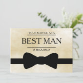 お客様のサービスは花婿介添人Groomsmanとして 招待状 (スタンド正面)