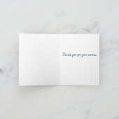 お客様のサービス退役軍人 サンキューカード (内部)