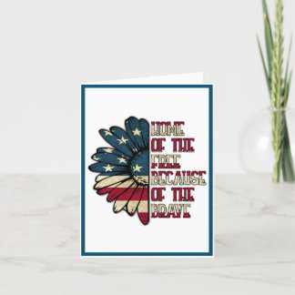 お客様のサービス退役軍人 サンキューカード