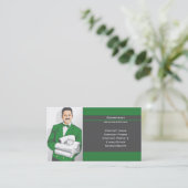 お客様のサービス 名刺 (スタンド正面)