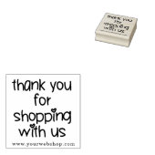 お客様のショッピングに感謝 – Small Business ラバースタンプ (押印)