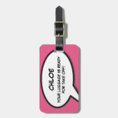 お客様のスーツケースは出発の準備ができました！ ラゲッジタグ (正面縦)