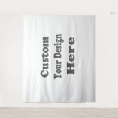 お客様のデザインによるオリジナルタペストリー | あなたのお写真を追加 タペストリー (正面)