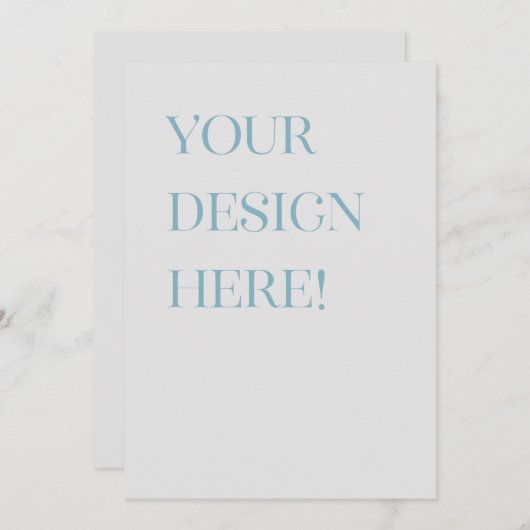 お客様のデザインはこちら – 独自のカスタムデザイン 招待状 (正面/裏面)