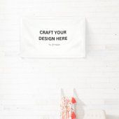 お客様のデザインまたはメッセージで飾る屋内用 横断幕 (インサイチュ)