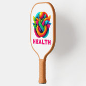 お客様のデザイン基準 ピックルボールラケット (左)