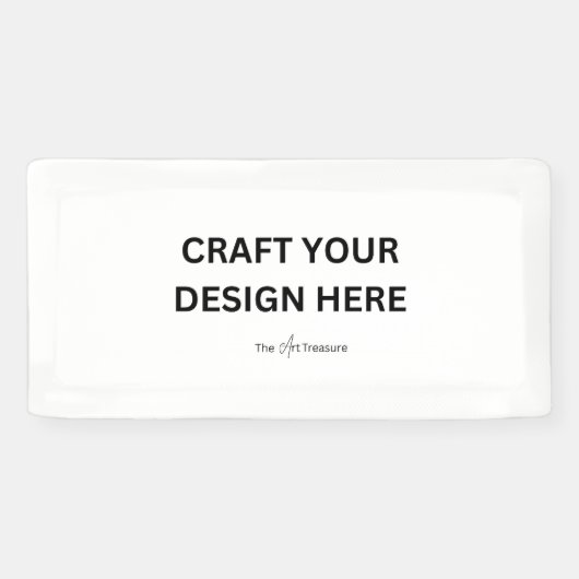 お客様のデザイン、ロゴ、メッセージでカスタマイズされた2'x1' 横断幕 (横)