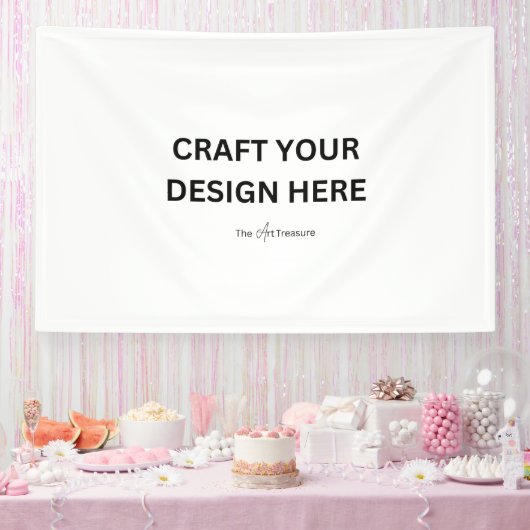 お客様のデザイン、ロゴ、メッセージでカスタマイズ 横断幕 (パーティー)