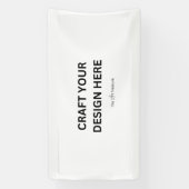 お客様のデザイン、ロゴ、メッセージでカスタマイズ 横断幕 (縦)