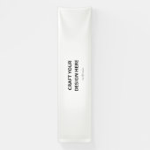 お客様のデザイン、ロゴ、メッセージでカスタマイズ 横断幕 (縦)