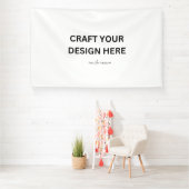 お客様のデザイン、ロゴ、メッセージをカスタマイズした6'x10'バナー 横断幕 (インサイチュ)