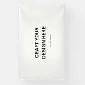 お客様のデザイン、ロゴ、メッセージを6'x10'で 横断幕 (縦)