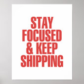 お客様のニーズに合わせて保出荷可能 ポスター (正面)