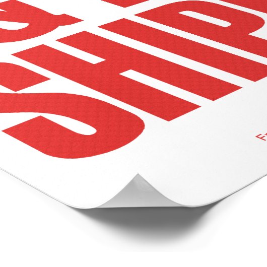 お客様のニーズに合わせて保出荷可能 ポスター (角)