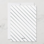 お客様のハートを軽いシルバーホリデー写真に シーズンカード (裏面)