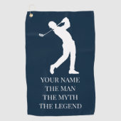 お客様のパパの特別な日に最適なゴルフギフト ゴルフタオル (正面)