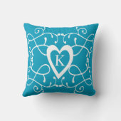 お客様のパーソナライズされたカラーを使用した他の「ファミリルール」 クッション (裏面)