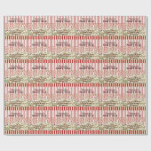 お客様のパーティーカスタムがこれをパーソナライズ！ ラッピングペーパー (フラット)