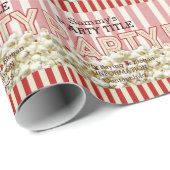 お客様のパーティーカスタムがこれをパーソナライズ！ ラッピングペーパー (ロールコーナー)