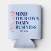 お客様のビジネスに注意 缶クーラー (裏面)