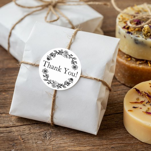 お客様のビジネスフローラリース ラウンドシール