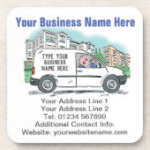 お客様のビジネス詳細 コースター (正面)