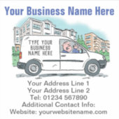 お客様のビジネス詳細 シール (正面)