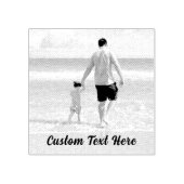 お客様のフォトラバースタンプとカスタム文字 ラバースタンプ (インプリント)