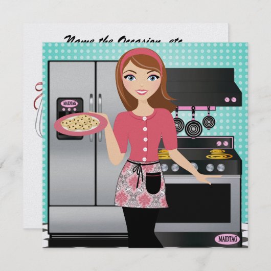 お客様のプレゼンスが要求された招待状 招待状 (正面/裏面)