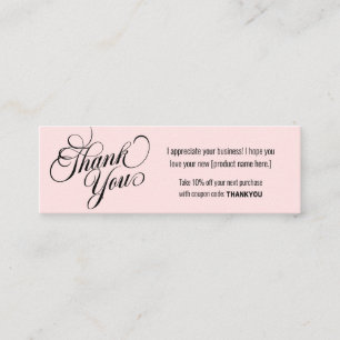 お客様のモダンロイヤリティ割引 スキニー名刺