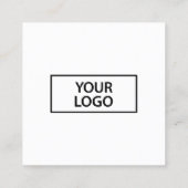 お客様のロイヤリティおよび紹介ロゴ コーリングカード (裏面)