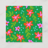 お客様のロイヤリティのロゴと紹介 コーリングカード (裏面)