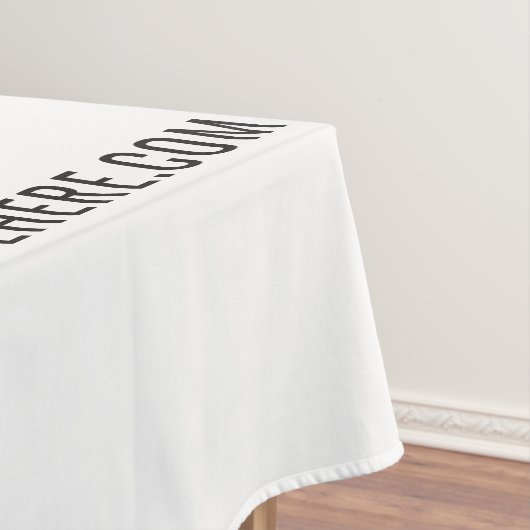 お客様のロゴと文字プロモーションのビジネステーブルクロス テーブルクロス (インサイチュ)