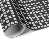 お客様のロゴまたは画像のユニークなリピートパターン ラッピングペーパー (ロールコーナー)