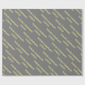 お客様のロゴを入れたラッピングペーパー ラッピングペーパー (フラット)