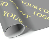 お客様のロゴを入れたラッピングペーパー ラッピングペーパー (ロールコーナー)