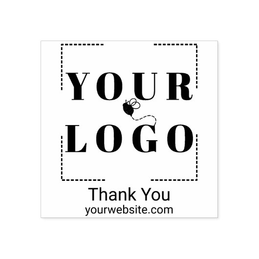 お客様のロゴカスタムを追加していただき、ありがとうございます ラバースタンプ (インプリント)