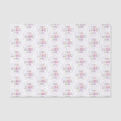 お客様のロゴカスタムビジネスのプロモーションブランディング 薄葉紙 (正面)