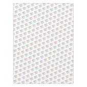 お客様のロゴテーブルクロス – プロモーション会社 テーブルクロス (正面)