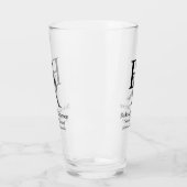 お客様のロゴプロフェッショナルビジネスプロモーションビール タンブラーグラス (左)