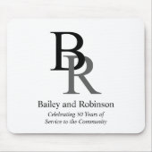 お客様のロゴプロフェッショナルプロモーション事業 マウスパッド (正面)