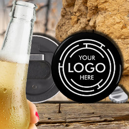 お客様のロゴプロモーションブラック 栓抜き