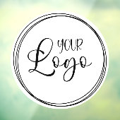 お客様のロゴマークのための相互接続リング ウィンドウサイン (シート3)