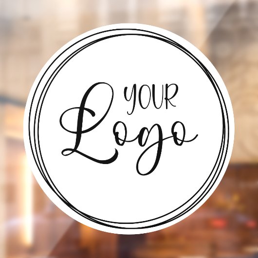 お客様のロゴマークのための相互接続リング ウィンドウサイン (シート2)