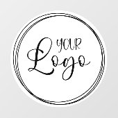 お客様のロゴマークのための相互接続リング ウィンドウサイン (シート)