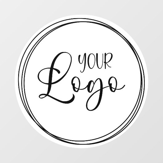 お客様のロゴマークのための相互接続リング ウィンドウサイン (シート)