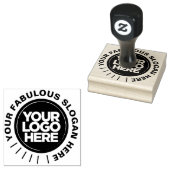 お客様のロゴラウンドとゴムはっきりしたスタンプ ラバースタンプ (押印)