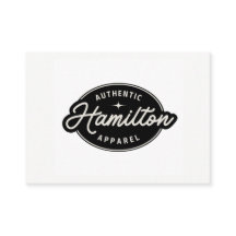 お客様のロゴ白黒カスタマーサービスカード